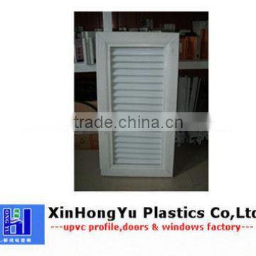 pvc toilet louver window