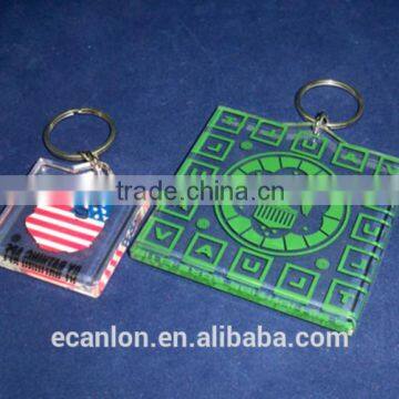 New design colorful compact key holder keychain