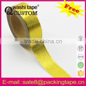 China supply pringting foil Paper Tape for kid book product