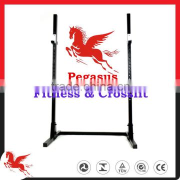 Commercial Squat Rack with 2 J Hooks