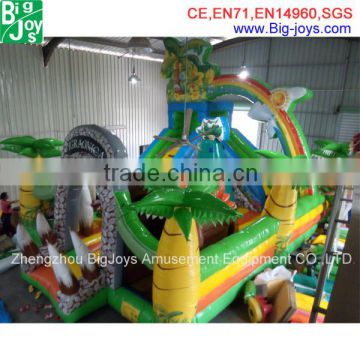 2016 Kids giant bouncer inflatable bungee trampoline for sale