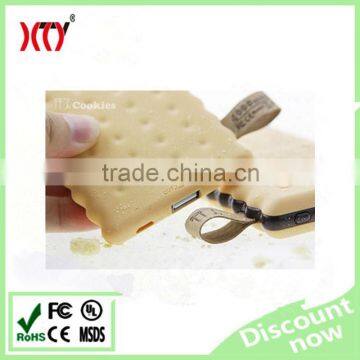 Super slim cookie power bank charger 4000mAh smartphone power bank