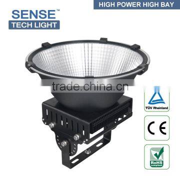 2016 Riveted heat pipe black 70w IP65 black led high bay light for workshop