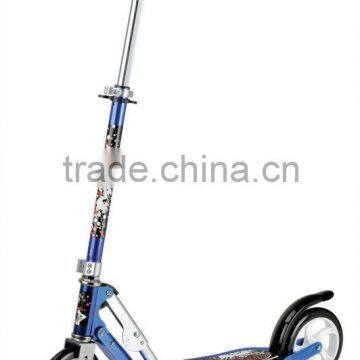 FULL aluminum 180mm big wheel scooter kick scooter for adult and children foldable with CE/EN-71/ASTM Approved 2015 for sale