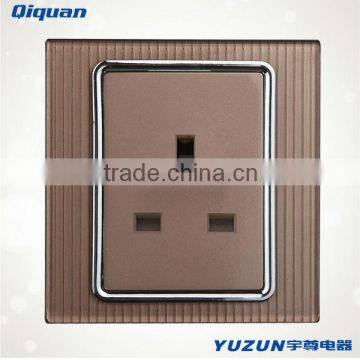 Single 13A socket transparent switch