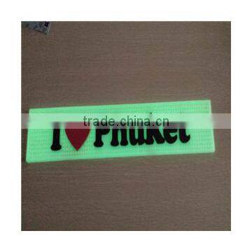 Hot sale stylish eco-friendly LED bar mat