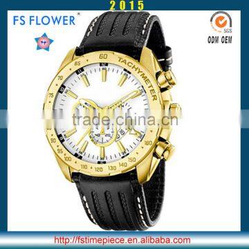 FS FLOWER - Chronograph 10atm Waterproof Silicone Watch Sports Watch Can Swimming