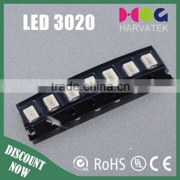 Good Quality 3.0x2.0x1.3mm Sanan Chip Surface Mount 3020 Red Led Smd photo-6