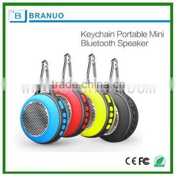 bluetooth speaker portalbe wireless mini design with keychain