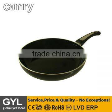 FRYING PAN;CERAMIC coating 24cm diameter wall thickness 4mm bottom thickness 5,3mm even heat distribution, energy-efficient