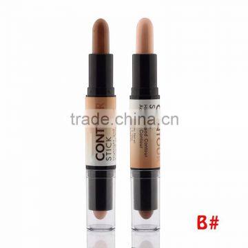 Kiss Beauty Cosmetic Double-end Highlight, Brighten,concealer and Contour Fundation Makeup Contour Stick photo-4