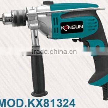 power tools 800w aluminuam head 13mm electric impact drill machine (KX81324 )