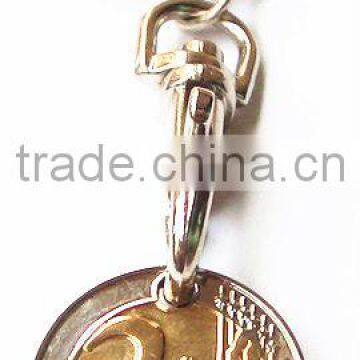 High quality supermarket trolley coin