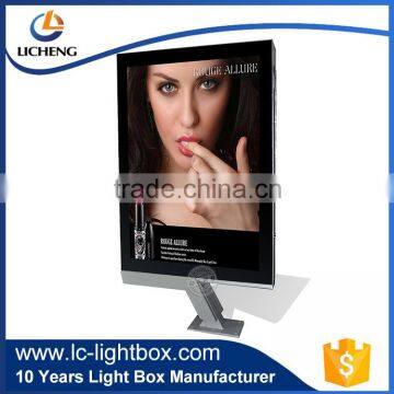 2016 Outdoor qualified aluminum scrolling light box with double side display