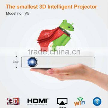 V5 Portable Projectors connect computer cellphone Home Theater Projectors