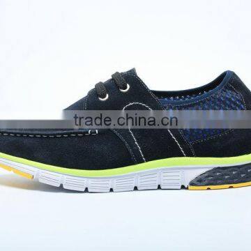 High Class Height Increasing Blue Nubuck Branded Italian Mens Shoes/ Man Soft Sole Shoe/shoe Brand in Franc photo-4