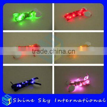 Durable New Products Wholesale Nylon Blue Led Shoelaces