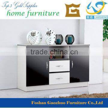 2016 New design High gloss UV Painting wooden Dining room buffet