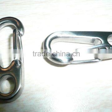 Hot sale! high quality! low price titanium key chain with carabiner