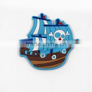 Boat shaped custom made souvenir fridge magnet