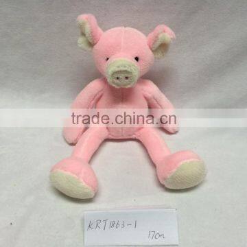 Cute pink pig stuffed plush toy