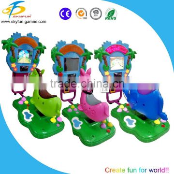 The newest Ride on horse toy swing car game machine for sals