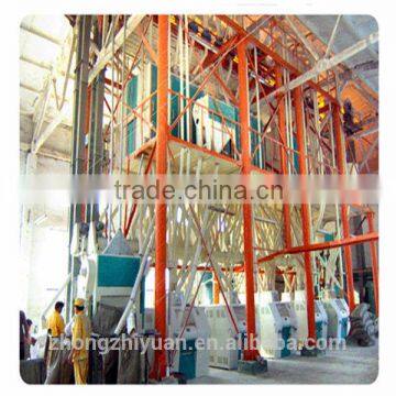 Commercial 100tons/24hours wheat flour mill machinery,roller flour mill equipment,wheat flour milling factory