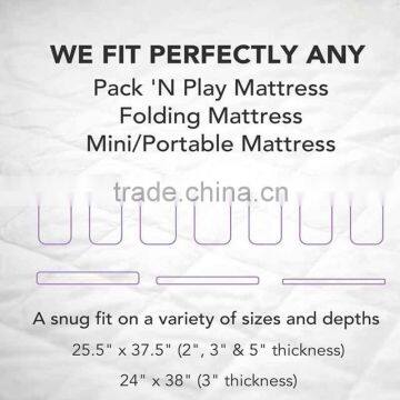 Qult Waterproof Bound Baby Pad Softtextile Baby Changing Mat