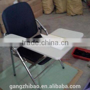folding training chair with wood tablet AH-007