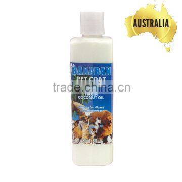 Manufacturer Bestselling coconut BANABAN Coat Conditioner'Silicone Free' Pet Hair Coconut Oil