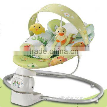 Factory wholesale indoor electric new born baby swing