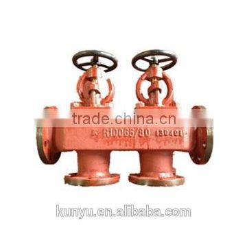 Marine flanged single arrangement suction stop valve box