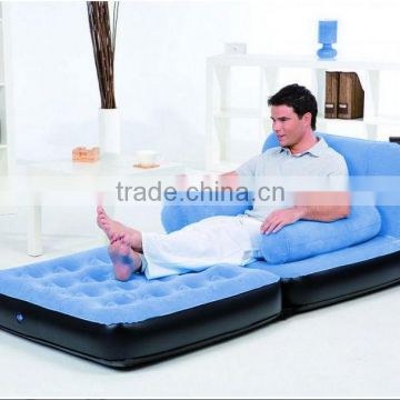 Inflatable sofa / sofa bed / air mattress-blue