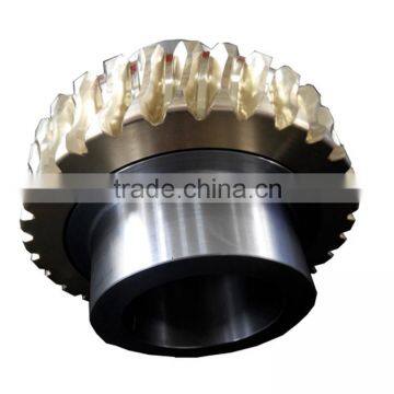 OEM Customized Gear Bronze Brass Worm Gear and Worm Shaft photo-2