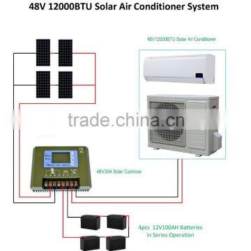 48V 12000BTU DC Solar Air Conditioner