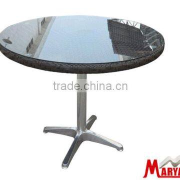 Fashion style Rattan outdoor round Table MY10J20-R