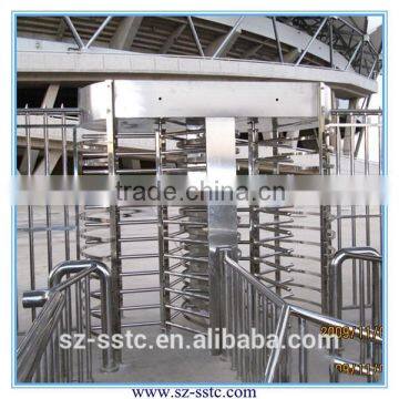 Best selling stadium electronic rfid fingerprint full height manual turnstile