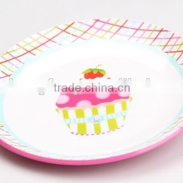 two-tone melamine ware plates