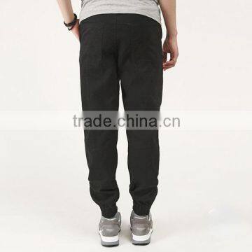 Wholesale Custom Design Navy Chino Men Emoji Jogger Pants