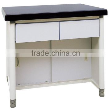 Epoxy Coated -Galvanized Steel Fabrication Animal & Plant Lab Vibrating Table With Marble Stone Worktop