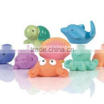 Elegant baby bath toy, 8 pieces bth squirties