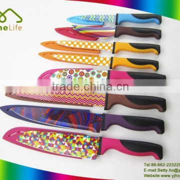 New combination ready for hot sale 8pcs chef knife sets