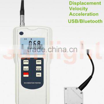 3-Axis Vibration Meter, Displacement/Velocity/Acceleration VB-160D