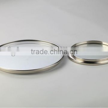 wok flat tempered glass lid