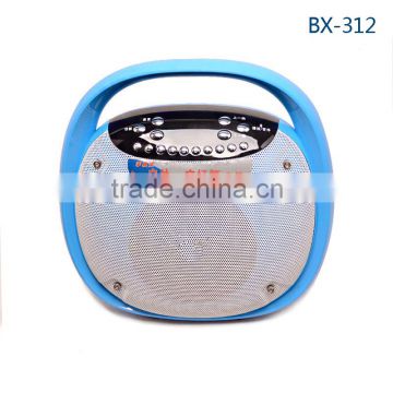 Portable outdoor wireless water proof bluetooth speaker