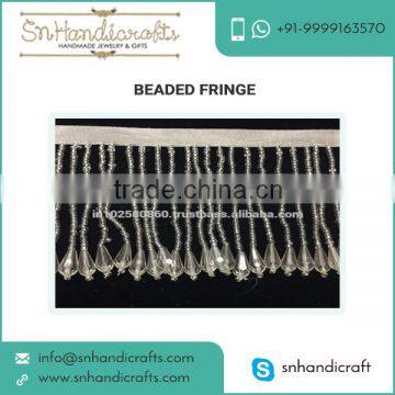 Beaded Fringe Lamp Costume Trim Beaded Fringe Lamp Costume Trim