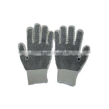 PVC Dotted String Knit Gloves