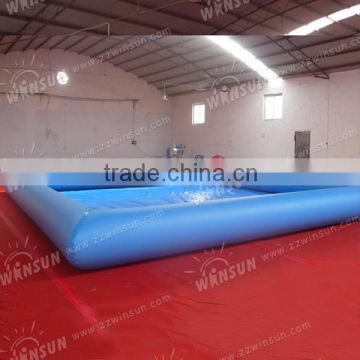 Hot sale commercial grade durable pvc inflatable splash and play pool