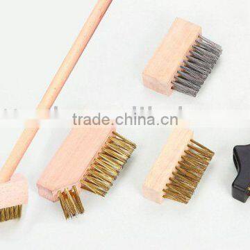 Deck Brush/brass Wire Brush/swimming Pool Brush