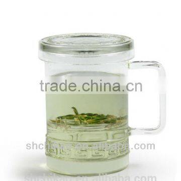 clear glass tea mugs